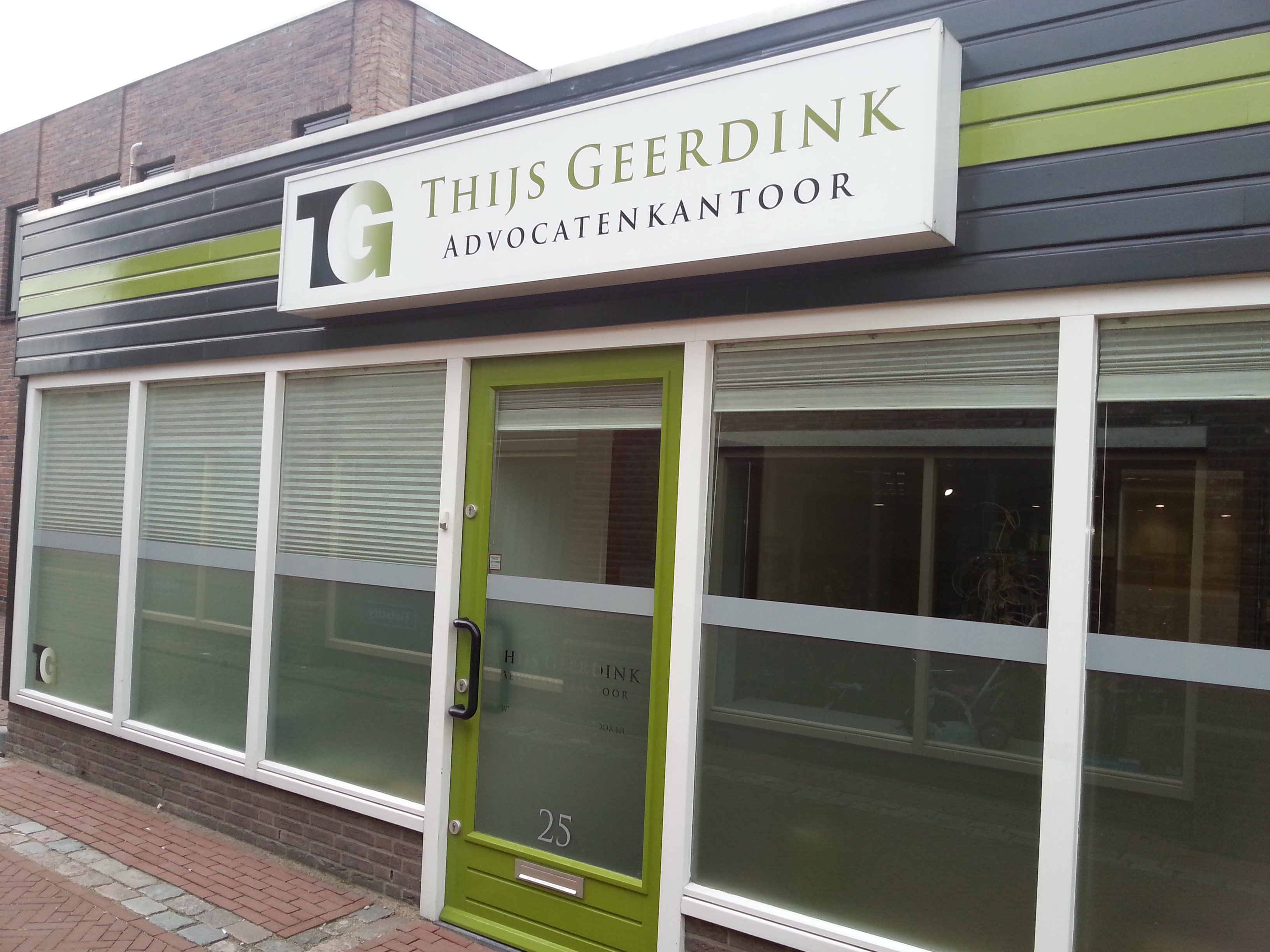 Kantoor van Thijs Geerdink Advocatenkantoor in Borne